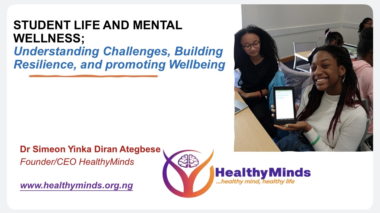 GTeens Monthly Hangout Highlights Student Mental Wellness with HealthyMinds CEO, Dr Simeon Yinka Diran Ategbese