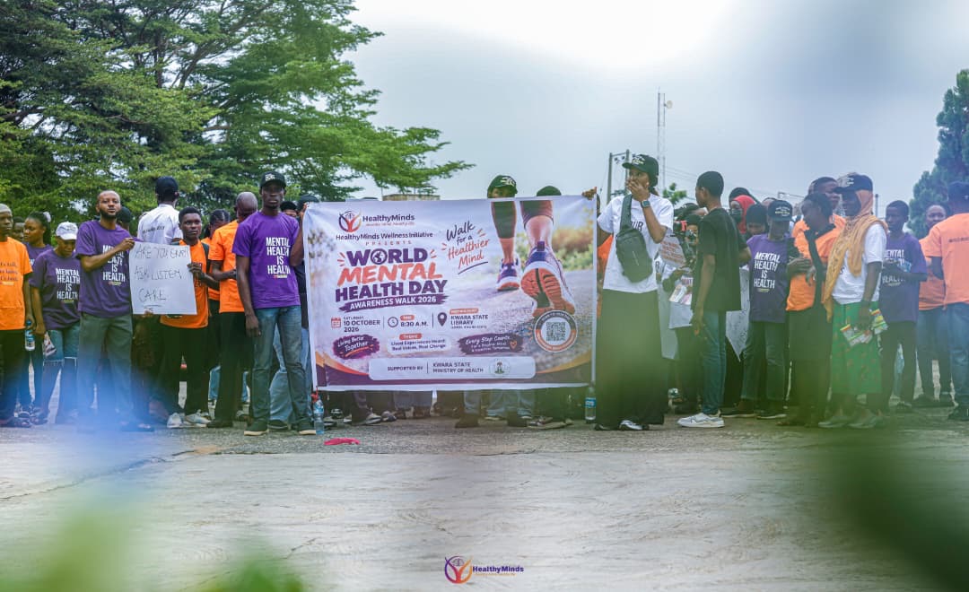   Real Voices, Real Change: HealthyMinds Leads Landmark World Mental Health Day Campaign in Ilorin